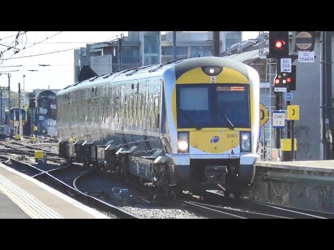 NIR 3000 Class DMU Train number 3003 - Connolly Station, Dublin