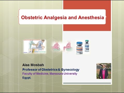 Obstetric Analgesia and Anesthesia