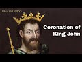 27th May 1199 King John Of England Crowned At Westminster Abbey In London