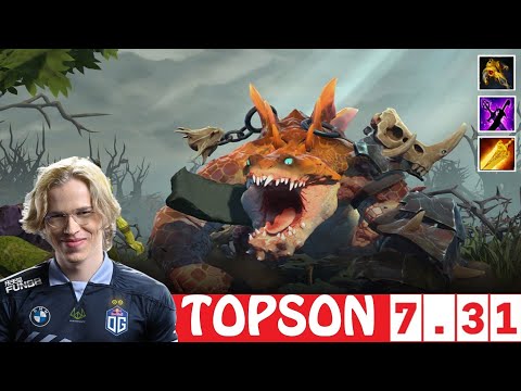 [DOTA 2] TOPSON the PRIMAL BEAST [OFFLANE] [7.31]
