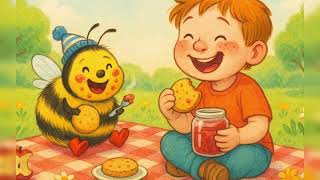 Bumblebee in My Tea 🐝 | Funny Children’s Song | Kids Music Video