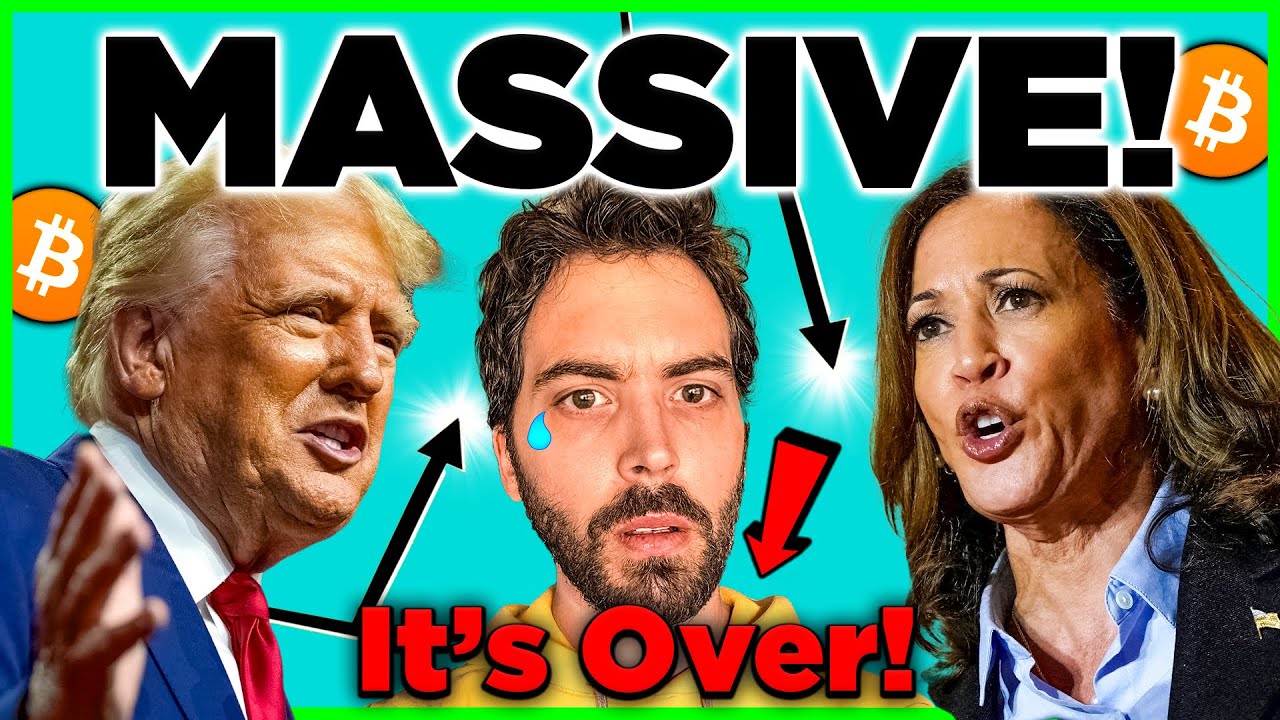 HUGE CRYPTO NEWS! Trump vs Kamala - Bitcoin Price Predictions!