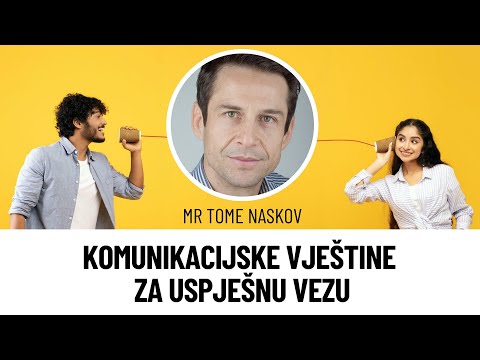 Komunikacijske vještine za uspješnu vezu  -  mr Tome Naskov