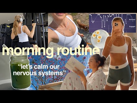 the morning routine that is healing my nervous system (as a stressed girlie)