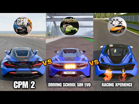 CPM 2 vs Driving School Sim Evo vs Racing Xperience - Sound Comparison (Most Realistic Sounds!!)
