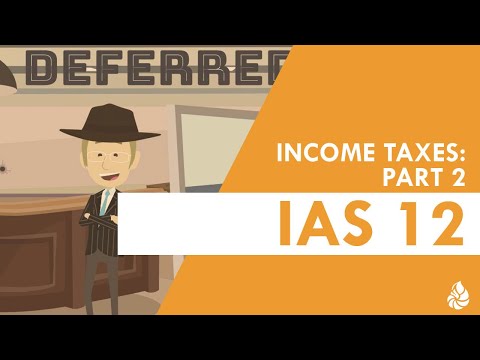 Income Taxes: Deferred taxes under IAS 12