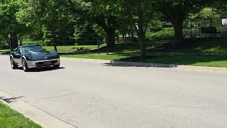 1978 Chevrolet Corvette Pace Car Drive By