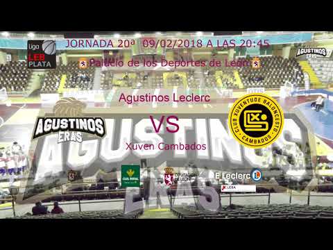 Agustinos Leclerc 94 - 101 Xuven Cambados. LEB Plata 17/18. J20