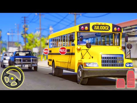 City School Bus Driver Simulator - New Coach Bus Parking 2020 | Android Gameplay