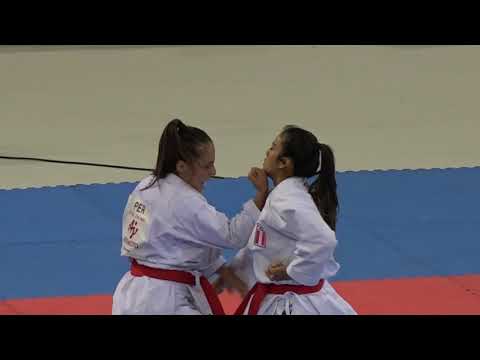 Premier League 2019 Madrid Female Team Kata Peru vs Spain