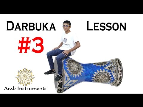 Doumbek Lesson #3 - It's time to practice!  Try to control this darbuka move.