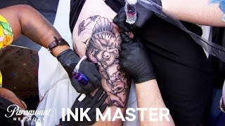 &#39;Tag Team Tattooing&#39; Elimination Official Sneak Peek | Ink Master: Grudge Match (Season 11)