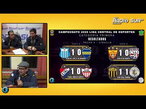 🔴En vivo| Tercer Tiempo. Liga Central de Deportes. Liguilla fecha 3.