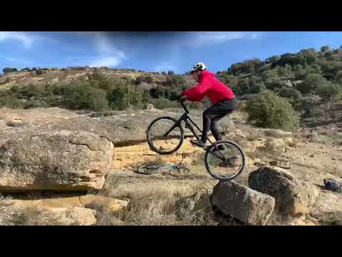 Bonito entreno en Tierz (Huesca)