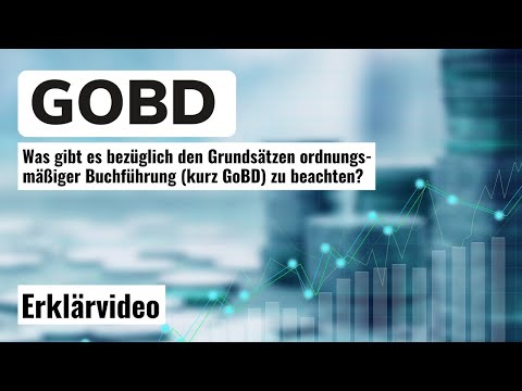 Was bedeutet GoBD-konforme-Buchhaltung und was muss ich beachten? Einfache Erklärung (inkl. Lösung)!