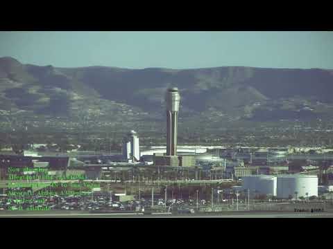 Allegiant pilot aborts landing just seconds from touchdown! | Live airport camera | Las Vegas