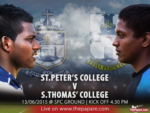 St. Peter's College vs S. Thomas' College - Schools Rugby 2015