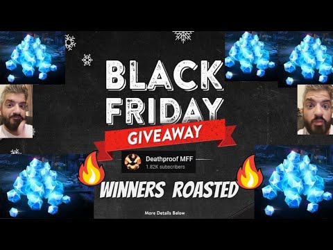CRYSTAL COUPON GIVEAWAY WINNERS ROASTING  -  AM I CRAZY ? ANOTHER GIVEAWAY BF  | Marvel Future Fight