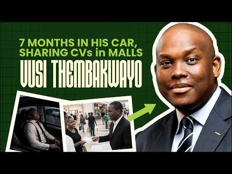 He slept in his car for 7 months??? — Vusi Thembekwayo Story in 2 MINS