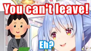 Manager Catch Pekora For Trying To Leave Quickly【Hololive】