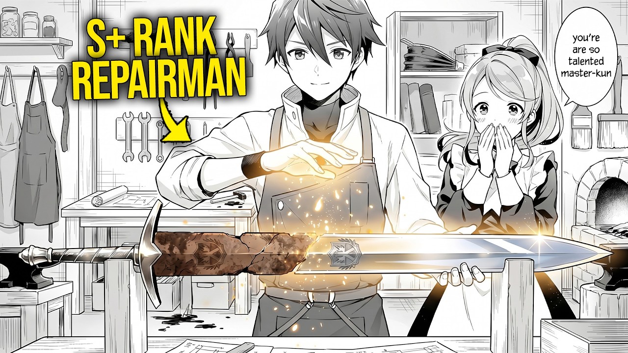 Kicked For His "TRASH" Repair Skill, He Can Turn Rusted Scrap Into GOD-TIER WEAPONS | Manga Recap