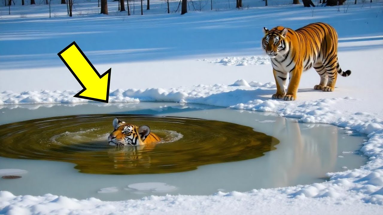 The Tigress Couldn't Save Her Cub...Look Who Came to the Rescue!