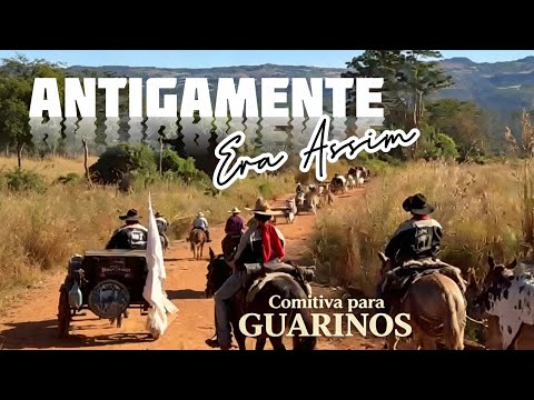 TRADIÇÃO EM COMITIVA PARA GUARINOS - GO