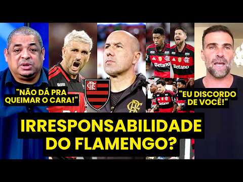 “VÁ ME DESCULPAR, mas o FLAMENGO pra mim NÃO…” OLHA o que GEROU DEBATE após EMPATE com SÃO PAULO!