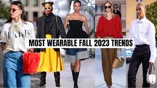 Top 10 Wearable Fall 2023 Fashion Trends To Shop N