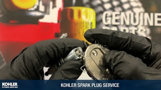 KOHLER SPARK PLUG SERVICE