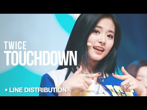 TWICE - Touchdown: Line Distribution Video