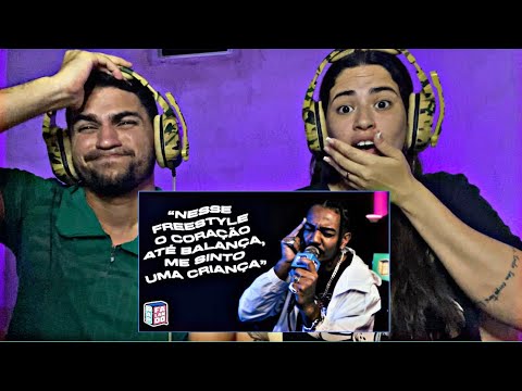 REACT CÉSAR MC FAZ FREE EMOCIONANTE NO BOOMBAP E NO TRAP