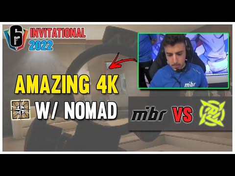 AMAZING 4K FROM FAALLZ TO KNOCK OUT THE WORLD CHAMPIONS - R6 SIX INVITATIONAL 2022 | BEST OF SIEGE