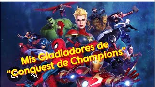 Mis Gladiadores de "Conquest of Champions"