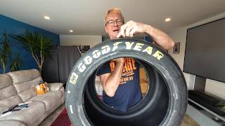 Unboxing of a Goodyear Le Mans 2026 Race Tyre Coffee Table