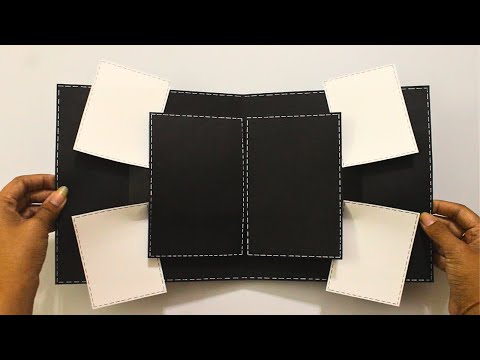 Pop Up Card For Scrapbook | How to make Cards For Scrapbook | Scrapbook Card Ideas
