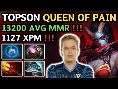 🔥 Topson QUEEN OF PAIN First Item DAGON Highlights 🔥 Topson Midlane - Dota 2