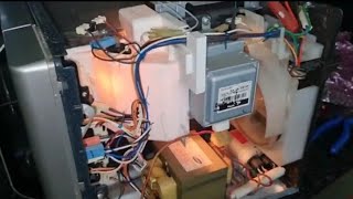 Samsung microwave oven not heating — microwave oven repair — microwave working but not heating