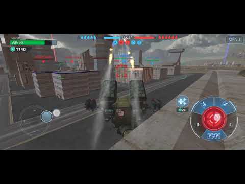Pixonic War Robots pure artillery Zenit + Naricum combo on Natasha damage output test