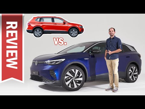VW ID.4 vs. Tiguan Allspace: Sitzprobe, Cockpit & Qualität im Test und ersten Review