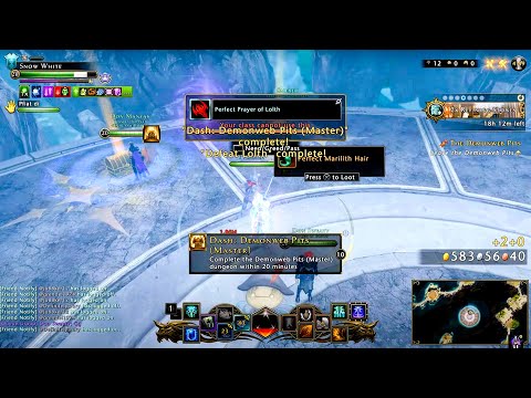 Neverwinter Justicar - Master Demonweb Pits Speedrun - Paladin Tank