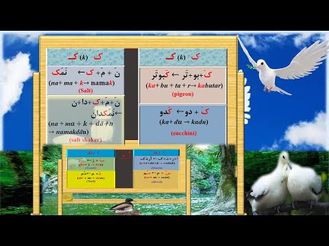 Lesson 15: Learning Persian on YouTube: The Letter ک (K) and  اُ   (o) -ُ