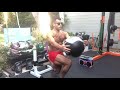 🦵Bulgarian Split Squat Med Ball Complex | BJ Gaddour Legs Abs Workout Fitness Men's Health