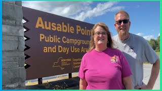 Ausable Point State Park - DEC Waterfront camping