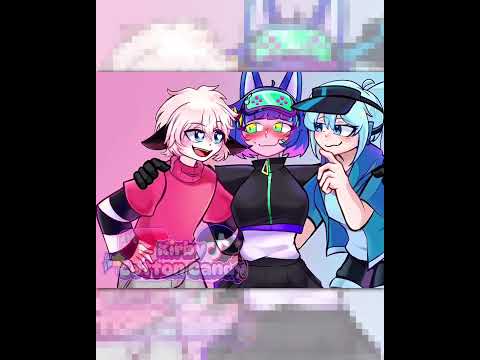3 Way kiss // Animation Gacha meme // #trend #animationmeme #alightmoation #gachaclub