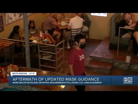 Aftermath of updated mask guidance from the CDC