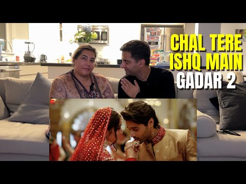 Chal Tere Ishq Mein (Female)- Gadar 2 | Reaction Video 