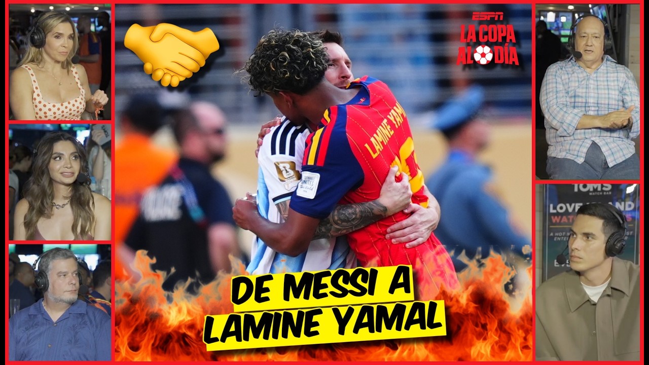 LAMINE YAMAL se PUSO la CORONA de LIONEL MESSI y será el GRAN LÍDER de ESPAÑA | La Copa Al Día