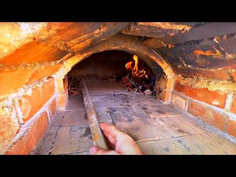 Bygging av en PIZZAOVN fra START til SLUT (planer i videobeskrivelse)