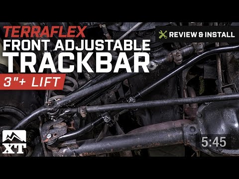 Jeep Wrangler Teraflex Front Adjustable Trackbar (1997-2006 TJ) Review & Install